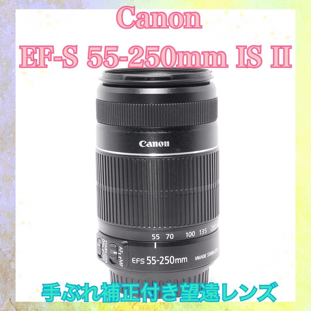 手ぶれ補正付き❤️Canon EF-S 55-250mm IS❤️スポーツ観戦等にも