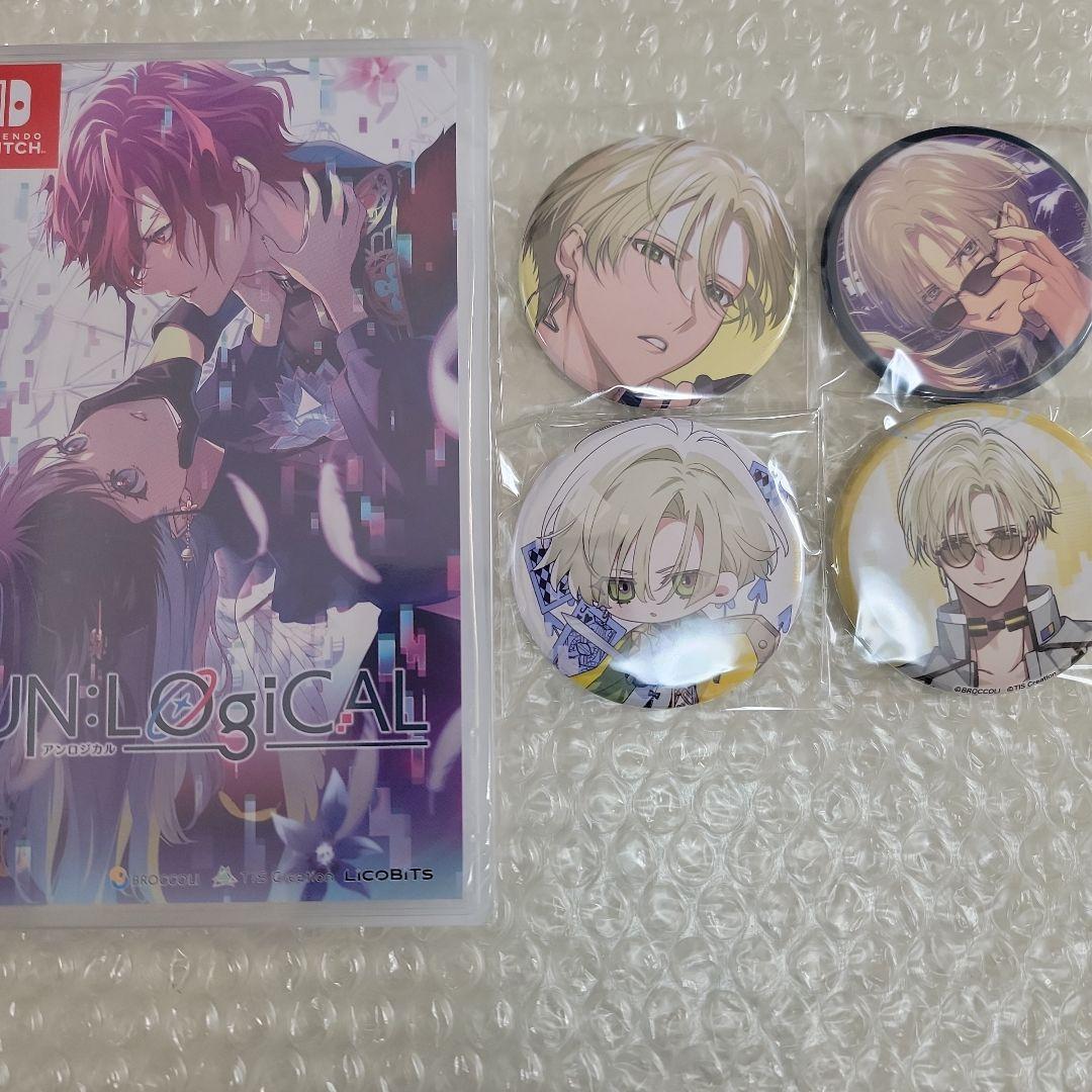 Switch UN:LOGICAL 通常版　缶バッジセット