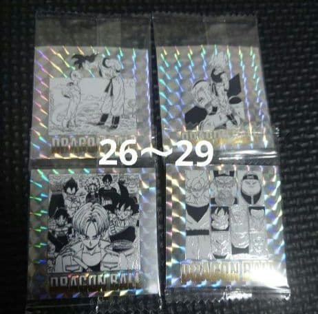 新品DB40周年記念ウエハース2全42種類コンプリート＆空パッケージ2種類＆外箱