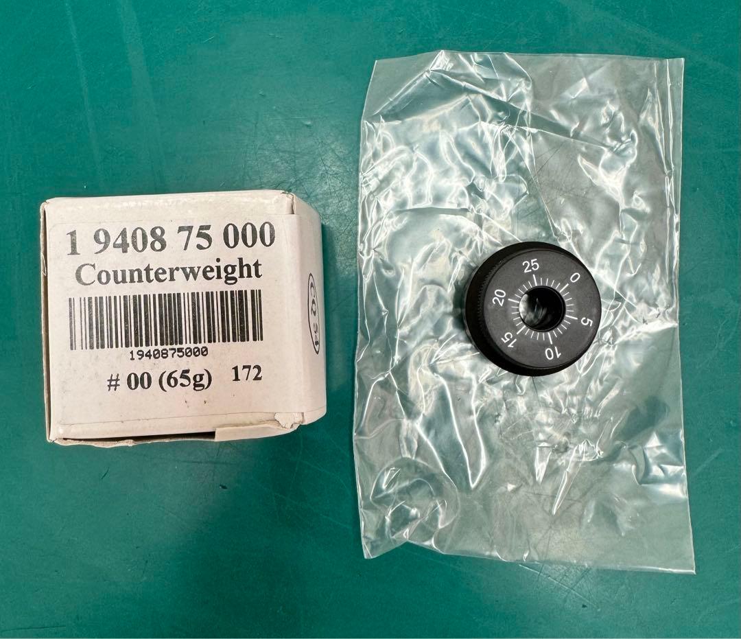 pro-ject カウンターウエイト　Counterweight 65g