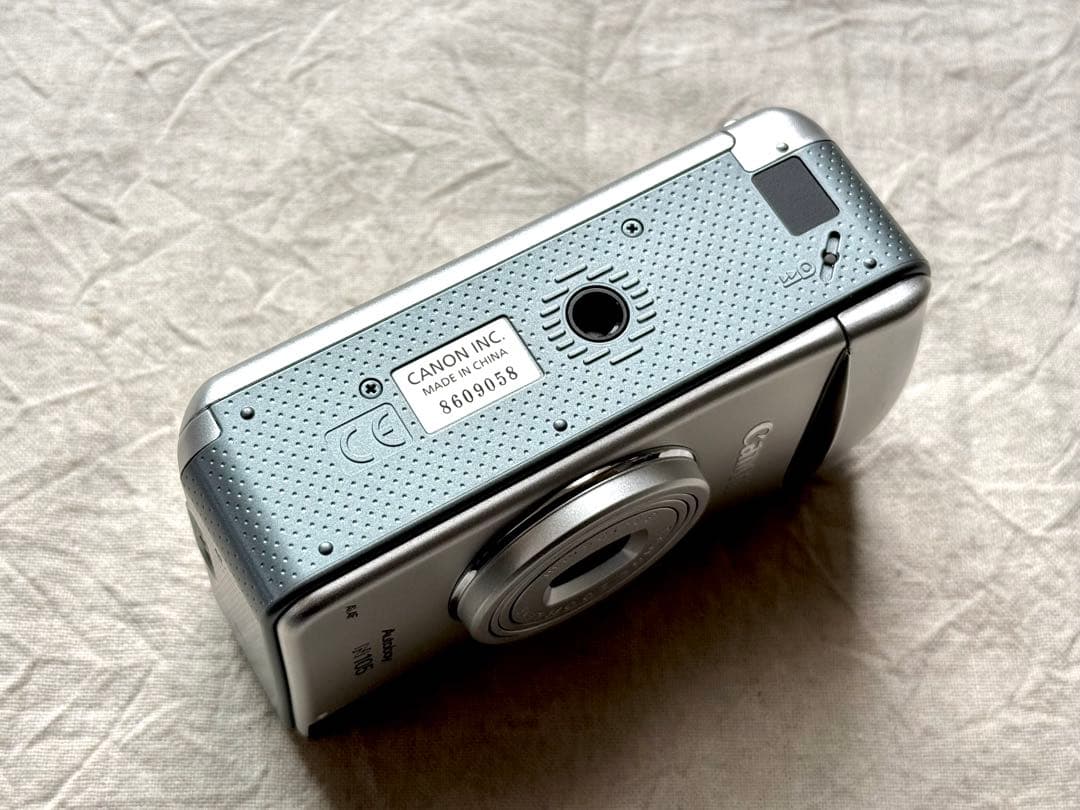 ⌘完動品！ 電池付き、作例あり！ Canon Autoboy N105⌘