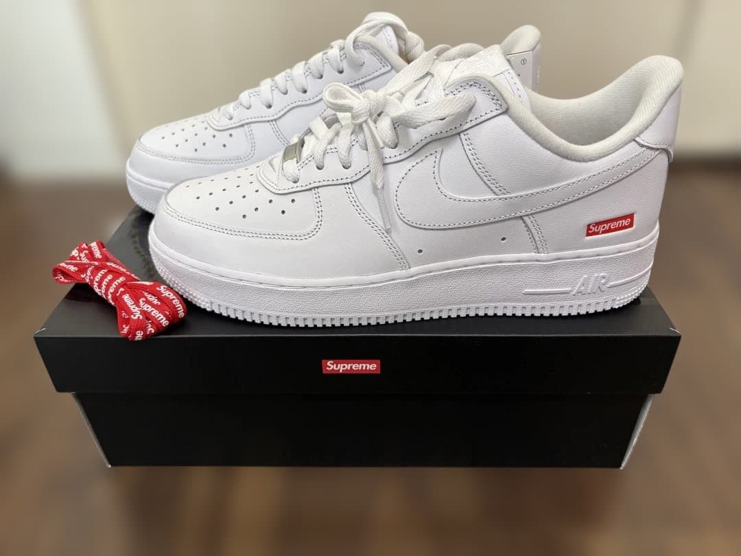 新品 Supreme×NIKE AIR FORCE 1 LOW SP 27cm