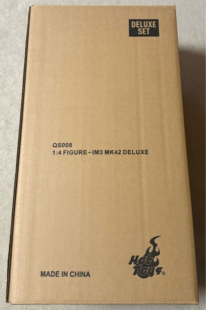 【未使用】 ホットトイズ 1/4 アイアンマン マーク４2 ＜再生産＞