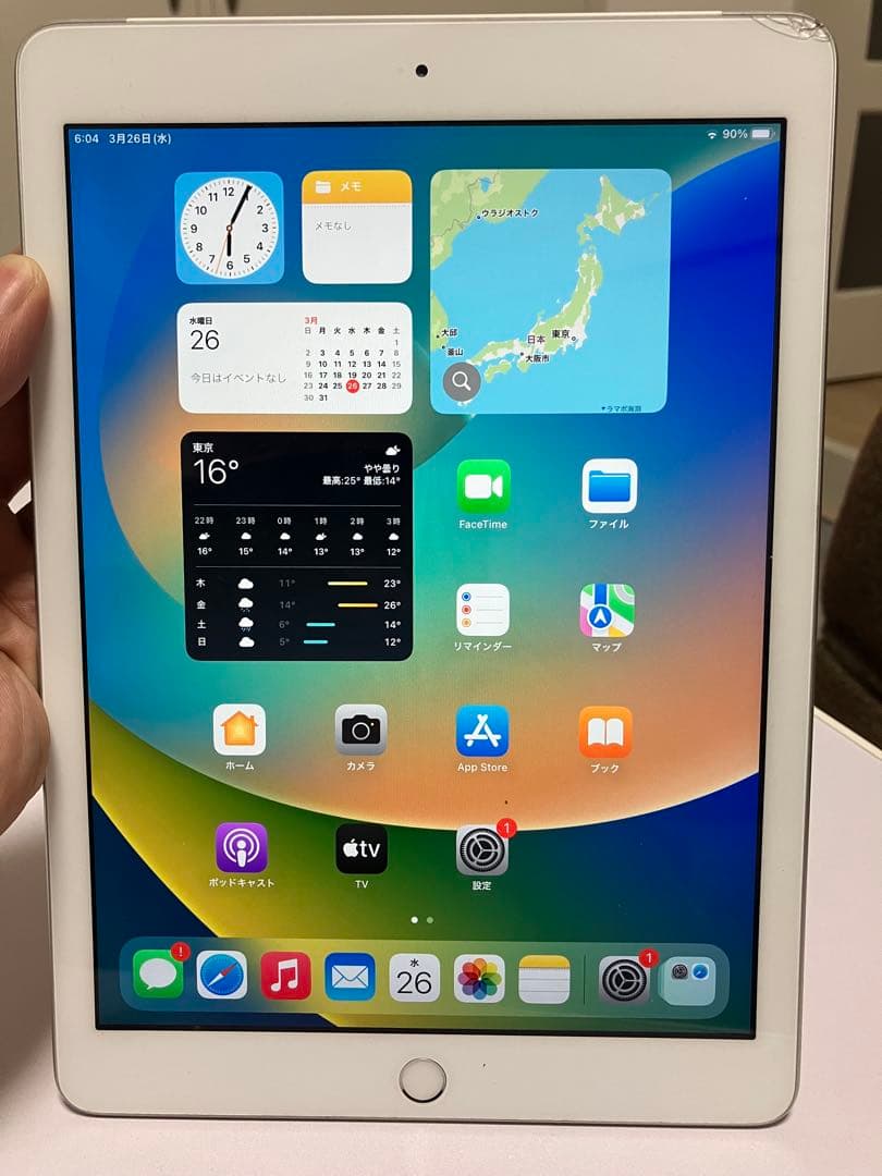 iPad (第5世代) 32GB GCTW46FEHLJKモデル
