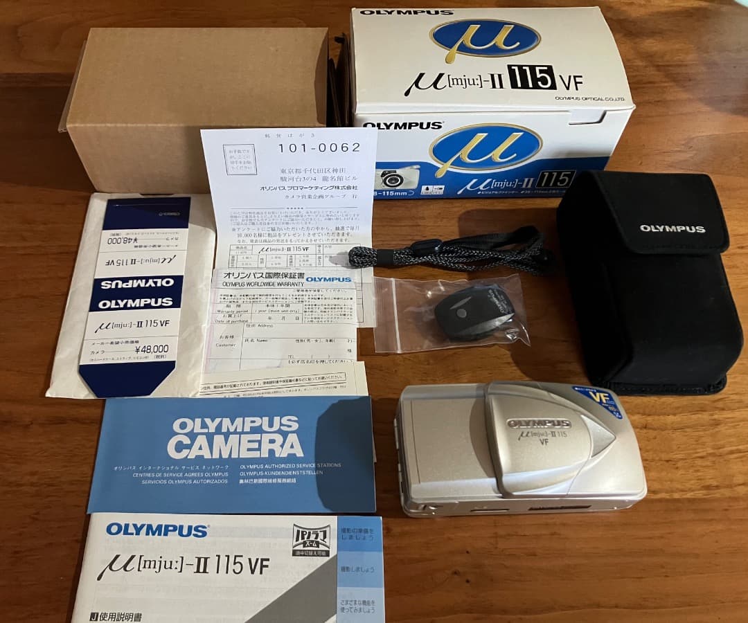 OLYMPUS μ[mju:]-II 115 VF コンパクトカメラ　未使用品