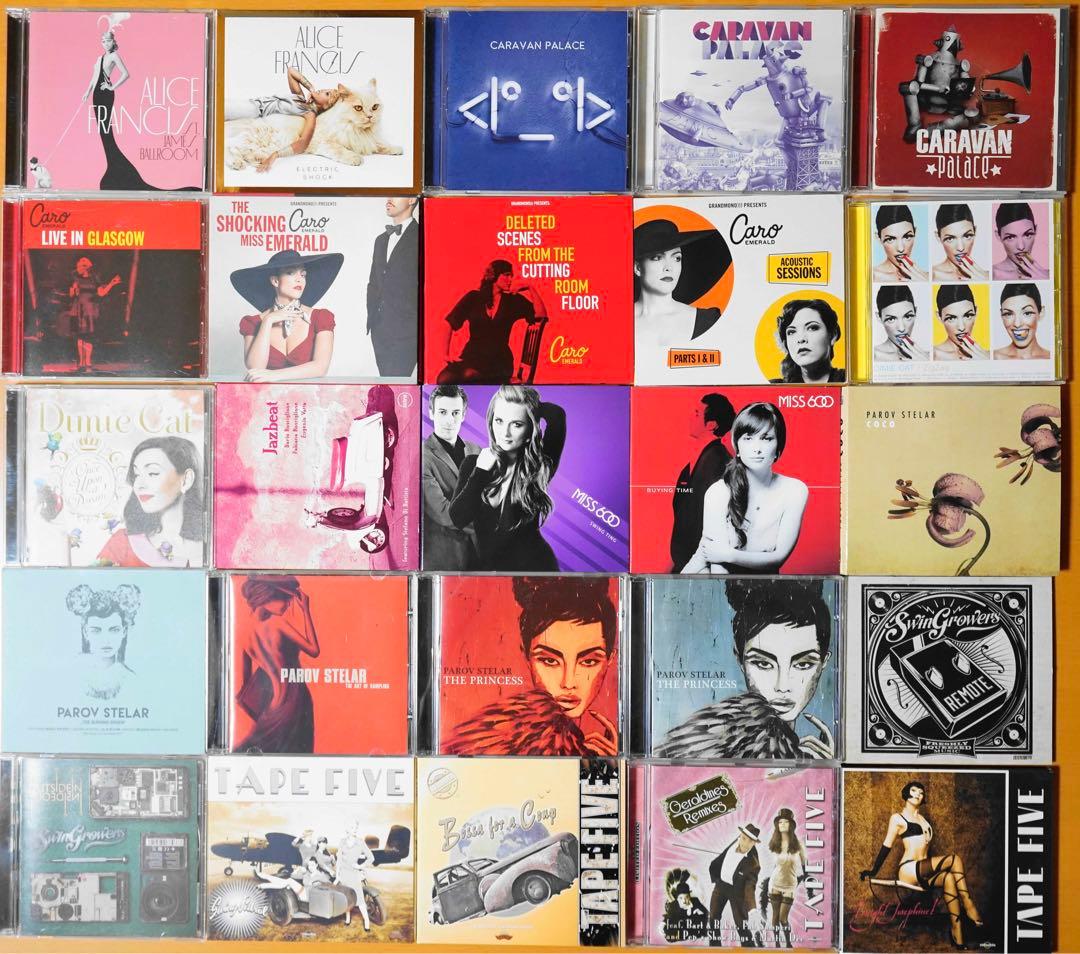 Electro Swing、Swing Rockabilliy系 CDまとめ