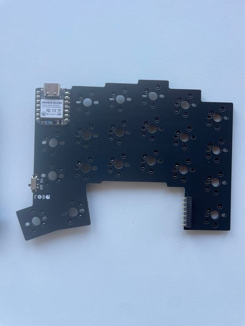 【半田付け済】roBa v3 基板のみ CKW12付き