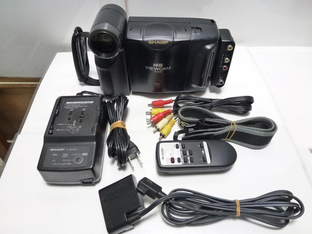 希少　訳有り動作品　シャープ　SHARP ビデオカメラ VL-HL15　8ミリ