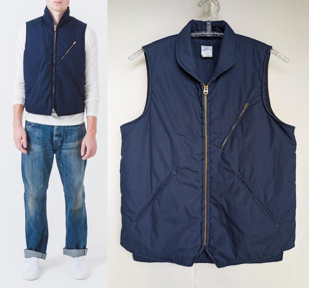 美品 POST O'ALLS E-Z CRUZ Vest M 中綿 15AW