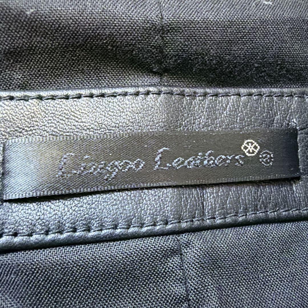 【極美品】 リューグーレザーズ ラムレザー シングルライダースジャケット L