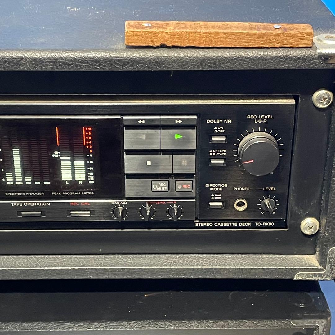 SONY TC-RX80 カセットデッキ 動作確認済み