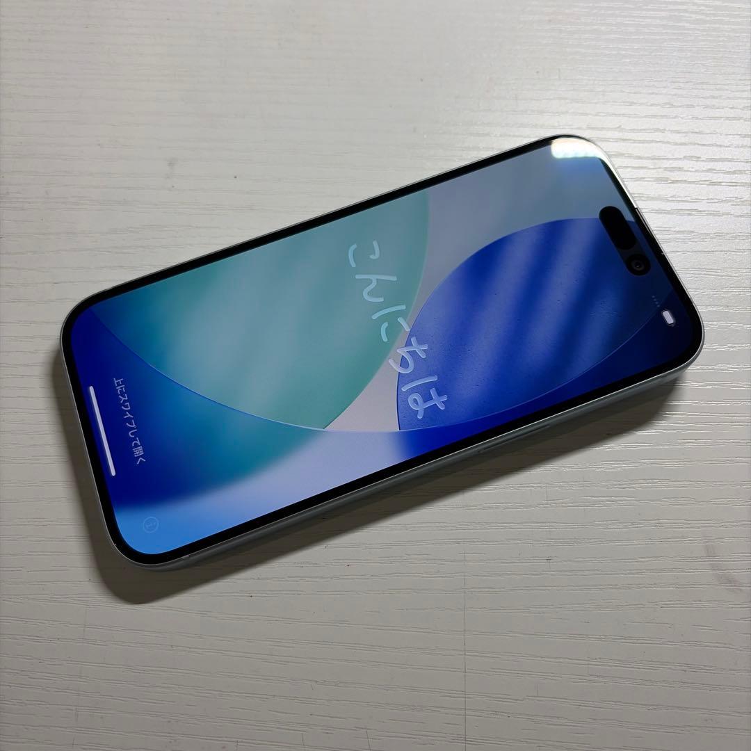 iPhone15 128GB ブルー SIMフリー 極美品