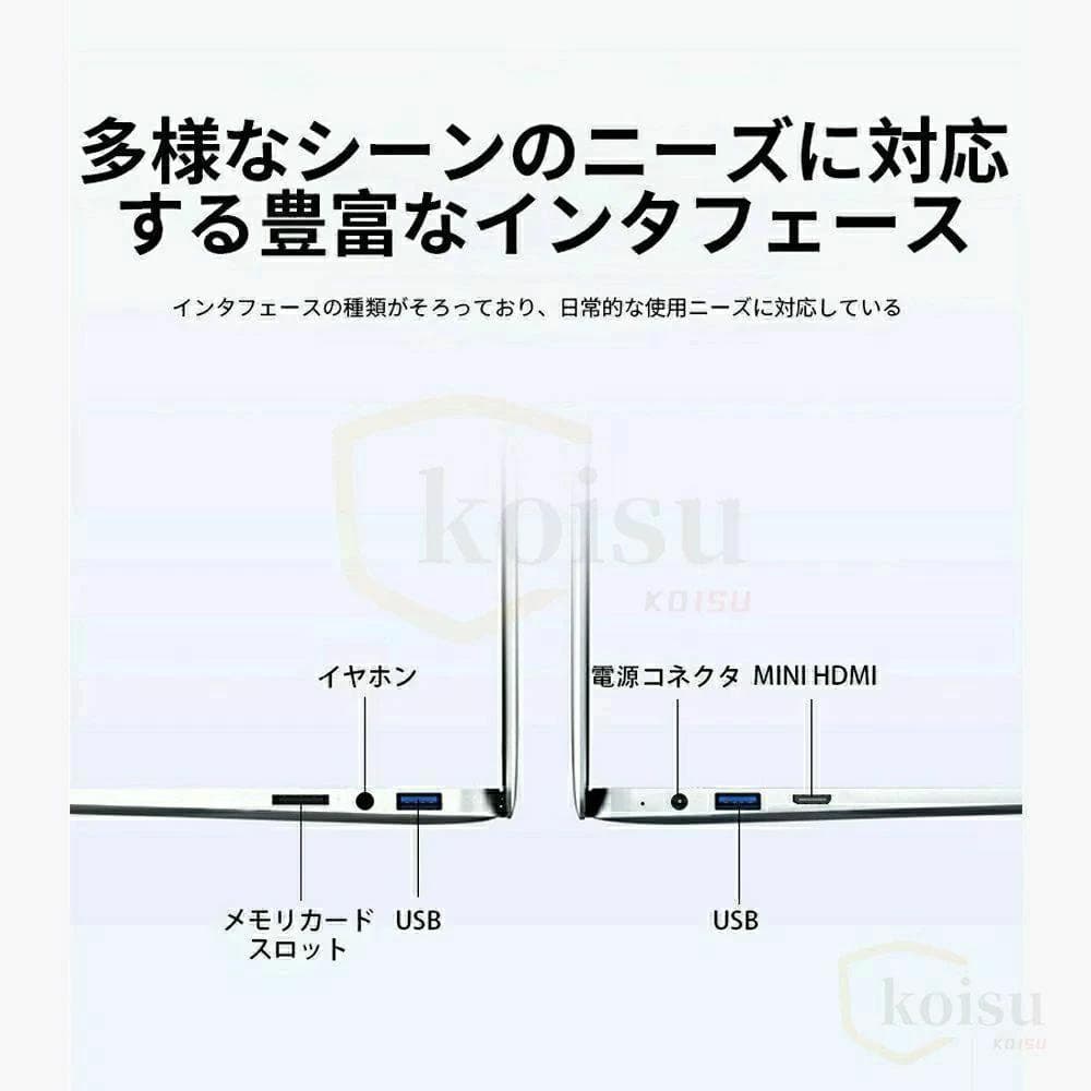 【Blue8Star】ノートパソコン Celeron N3450