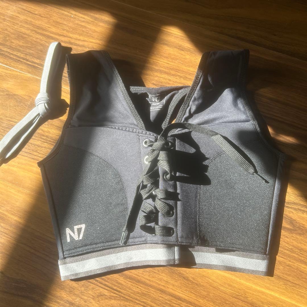 【N7 スポブラ】 n7 ひなちゃんねる　スポブラ　ブラック