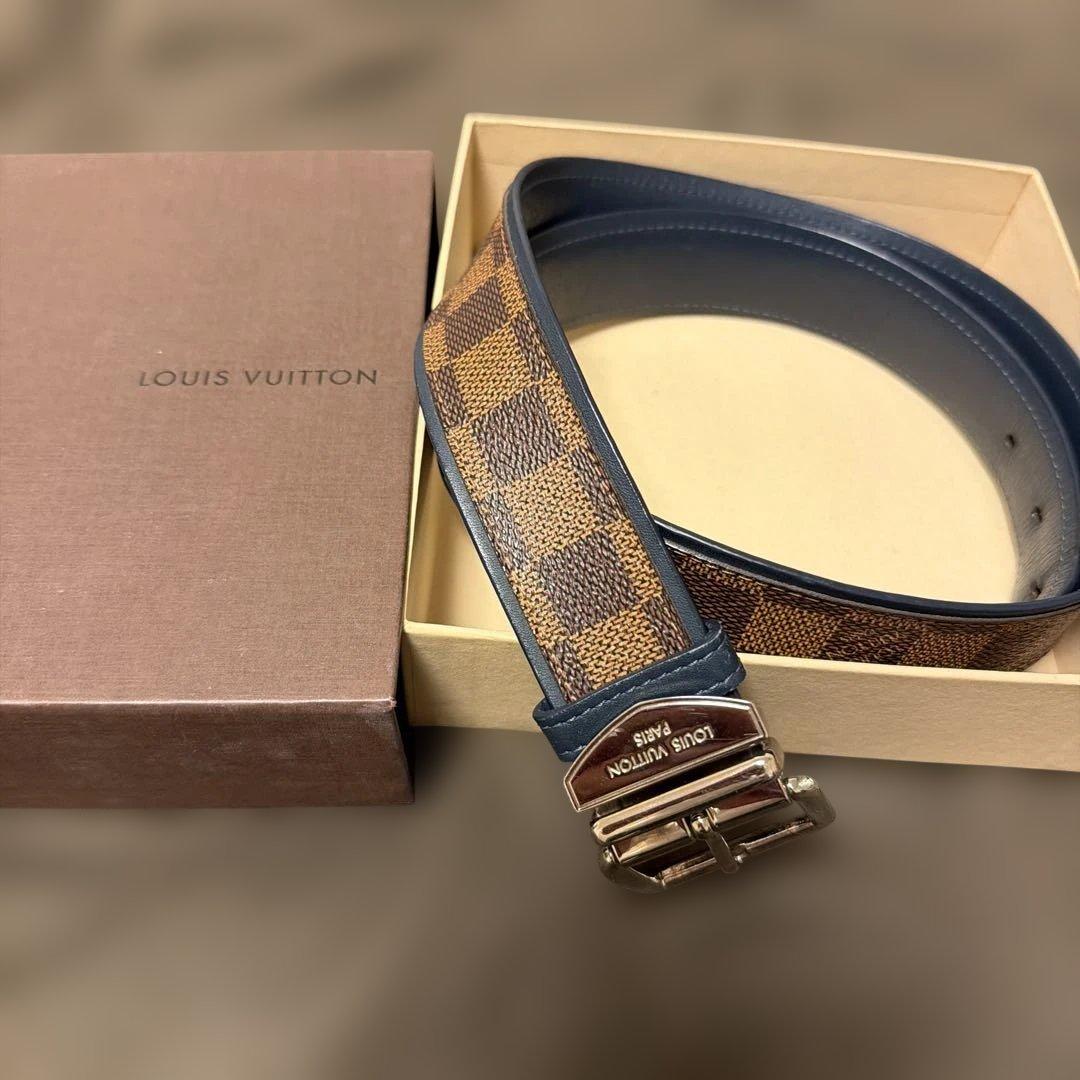 LOUIS VUITTON ダミエ ベルト 箱付き 値下げ