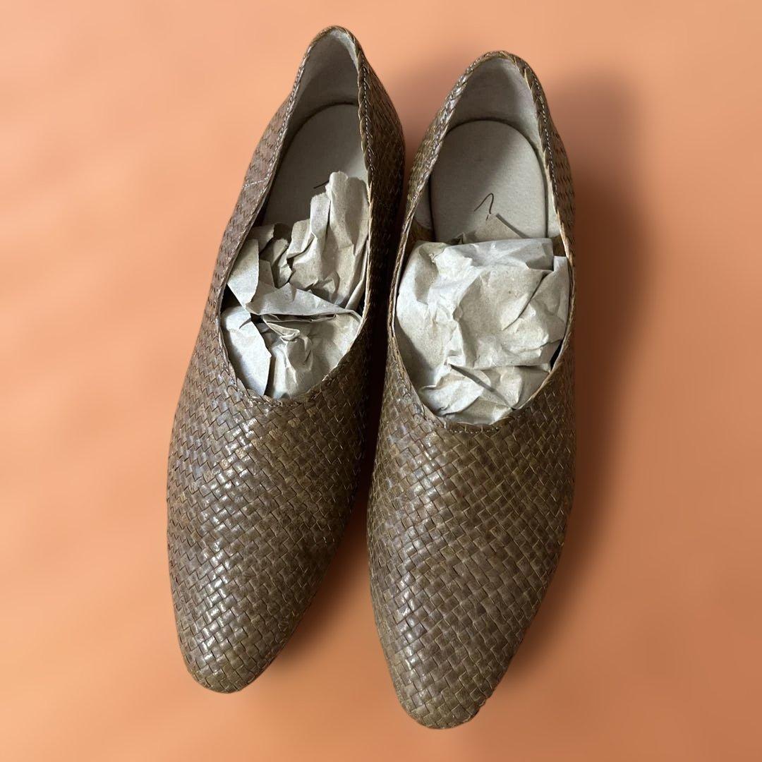 JURGEN LEHL （ヨーガンレール）　レザーメッシュシューズ