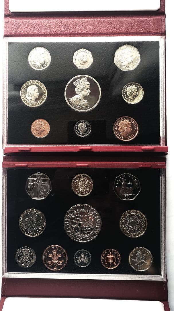 英国ロイヤルミント2002 2003ユナイテッドキングダムプルーフ 貨幣セット
