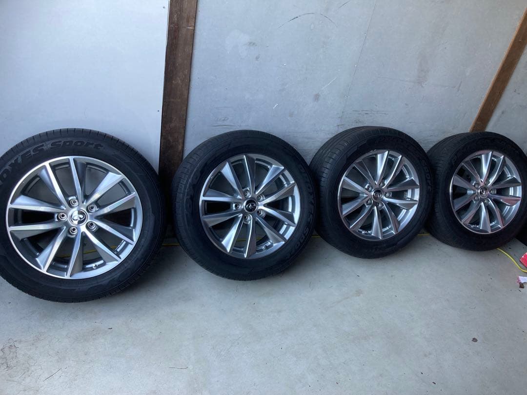 2023年バリ山！v37スカイライン純正TOYO PROXES235/55R17