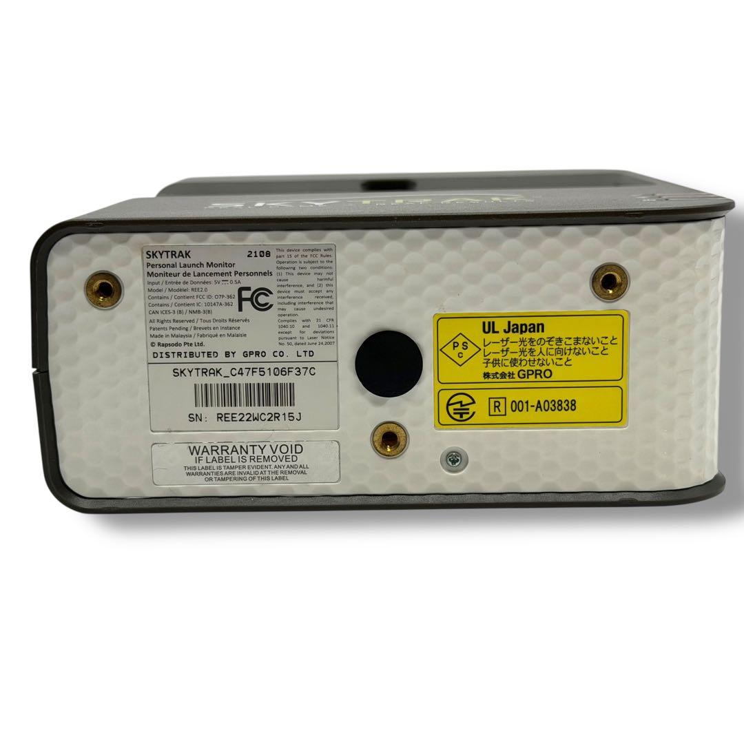 スカイトラック SKYTRAK 弾道測定器 プロテクター ゴルフ 動作確認済