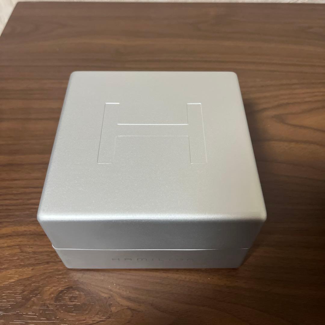 【美品】HAMILTON 時計用ボックス 取扱説明書付き