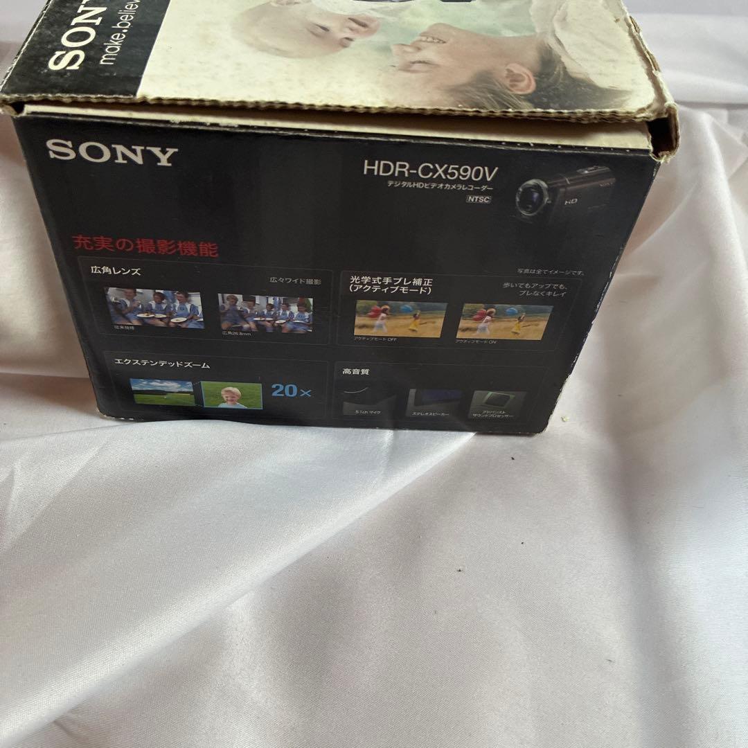 SONY ハンディカム HDR-CX590V 本体 動作品