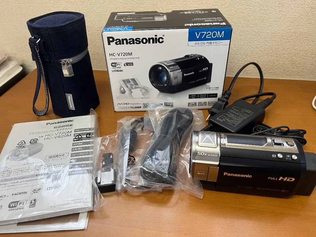 パナソニック　ビデオカメラ　HC-V720M-K
