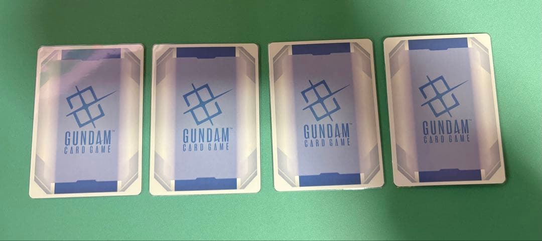 ガンダムカードゲーム プレミアムグッズセット 覚悟の表れ 4枚