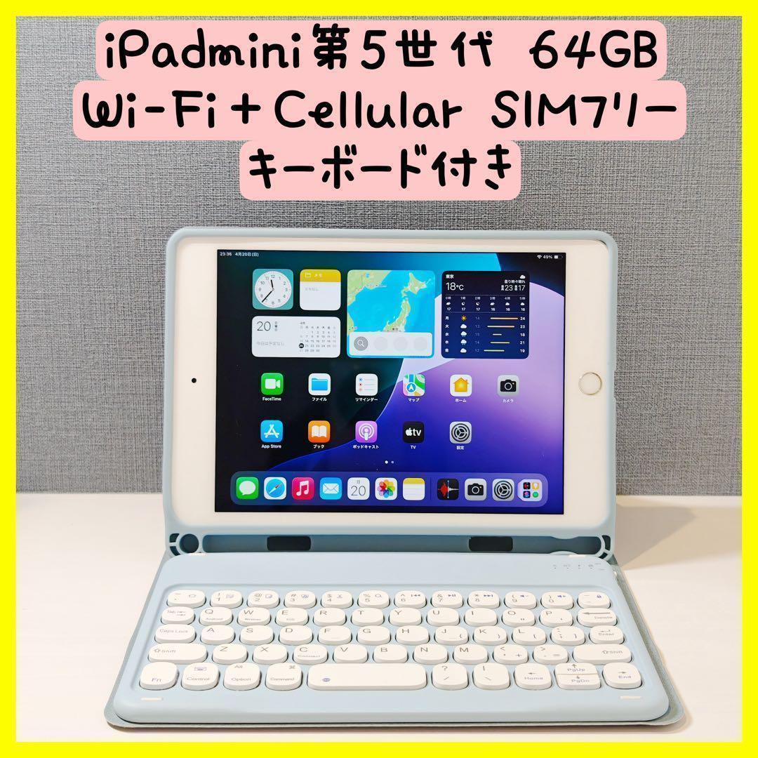 【超美品】iPadmini 第5世代 64GB Wi-Fi＋Cellular