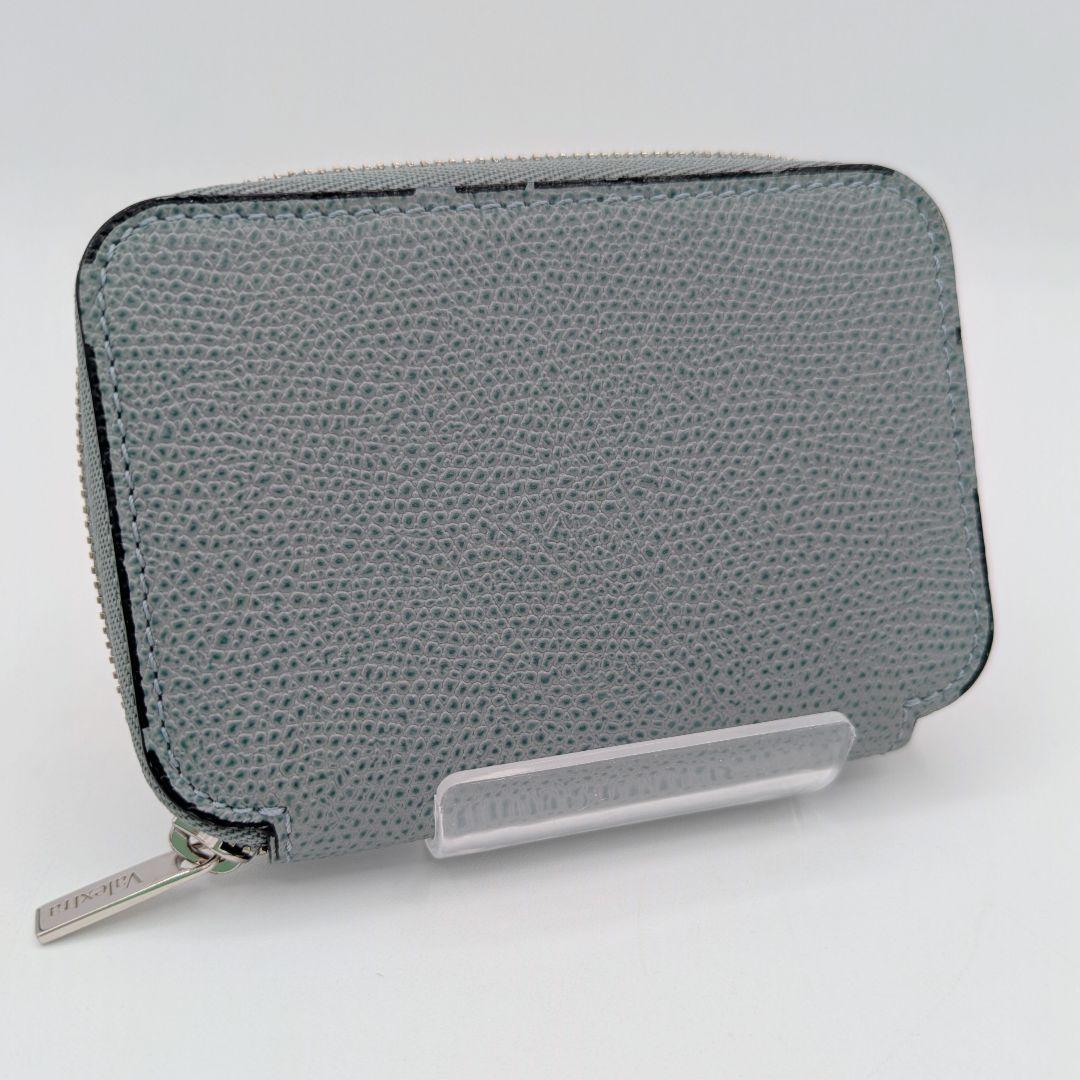 ヴァレクストラ Valextra グレー レザー ケース coincase