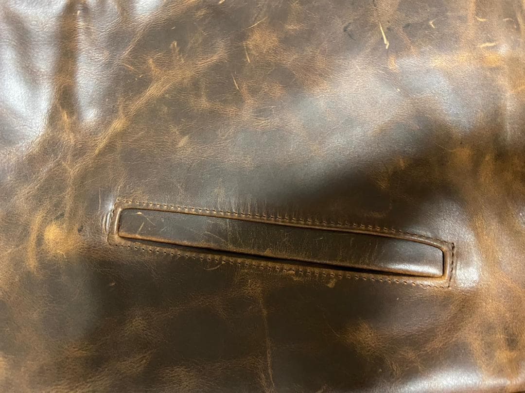 【対面受け渡しあり】革ジャン　schott673　着画あり