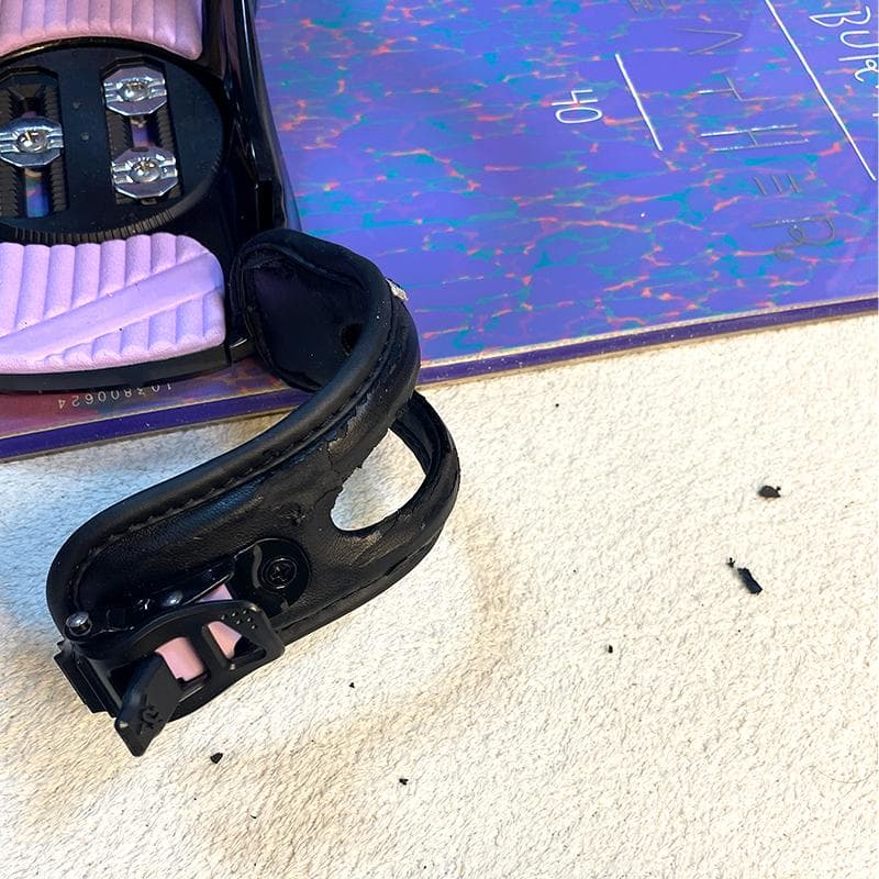 【3点セット】BURTON FEATHER 140cm スノーボード レディース