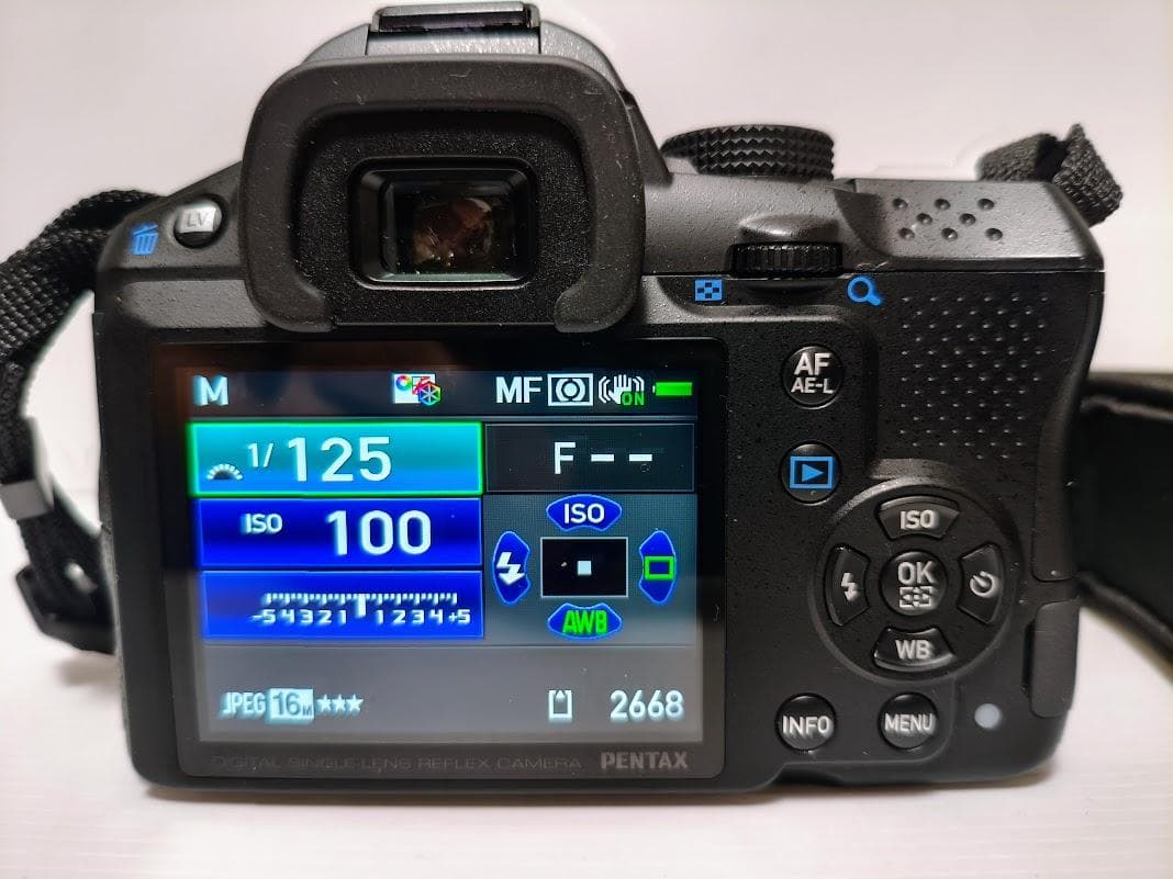 【黒死病対策】【内臓電池交換】PENTAX K-30 ブラック