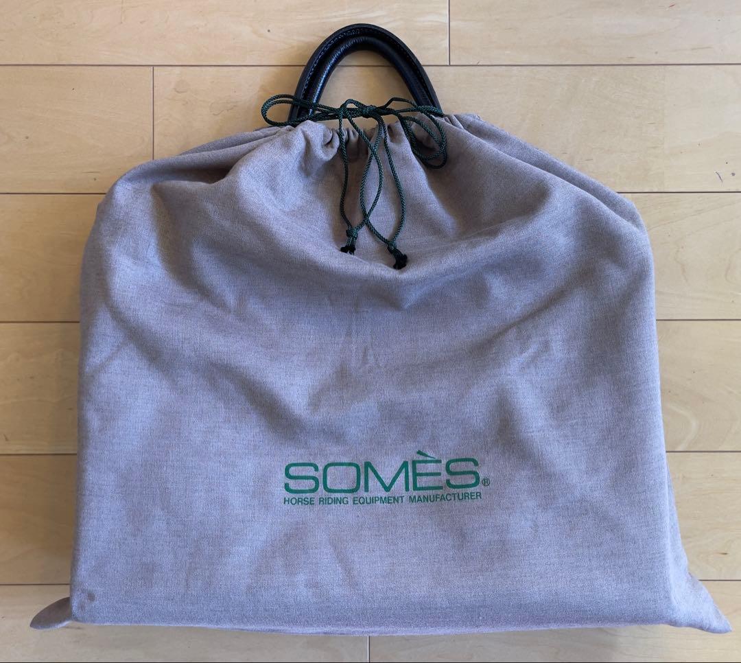 【極美品】SOMES（ソメス）ビジネスバッグ 黒　本革　シンプルトート