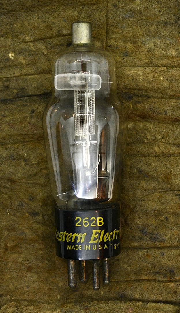 WESTERN ELECTRIC製メッシュ262B真空管１本　導通確認済 A