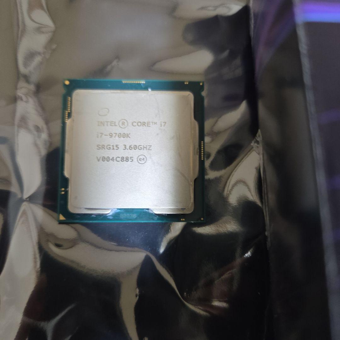 Intel Core i7-9700K 9th Gen CPU【動作確認済み】