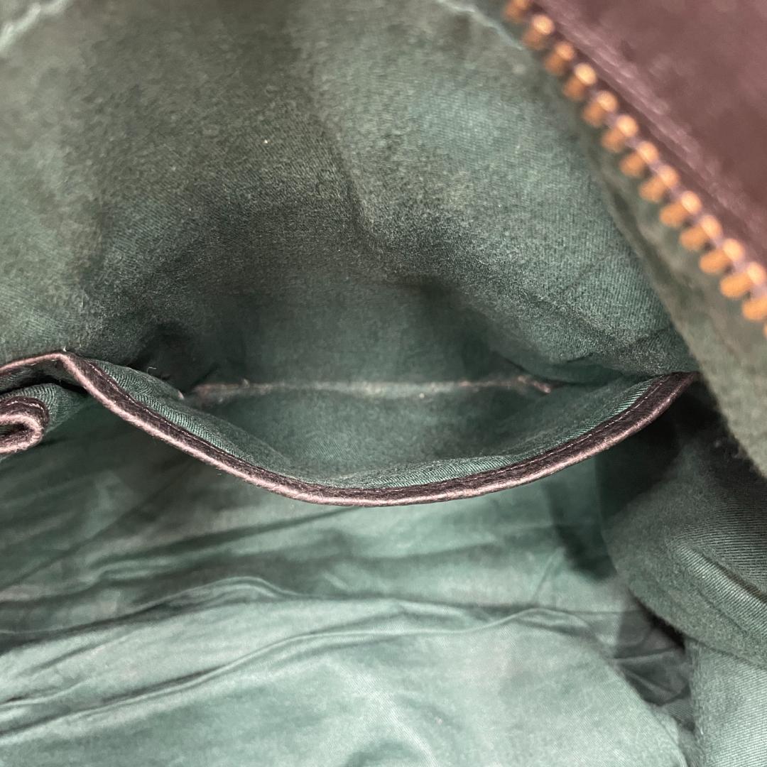 良品 DIESEL トートバッグ レザー ブラック