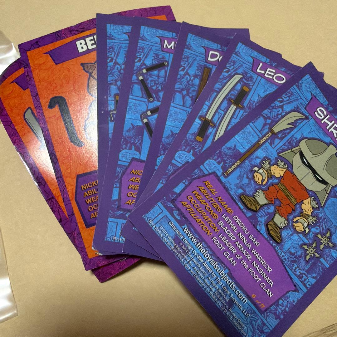 ミュータントタートルズ フィギュアセット　the loyal subjects