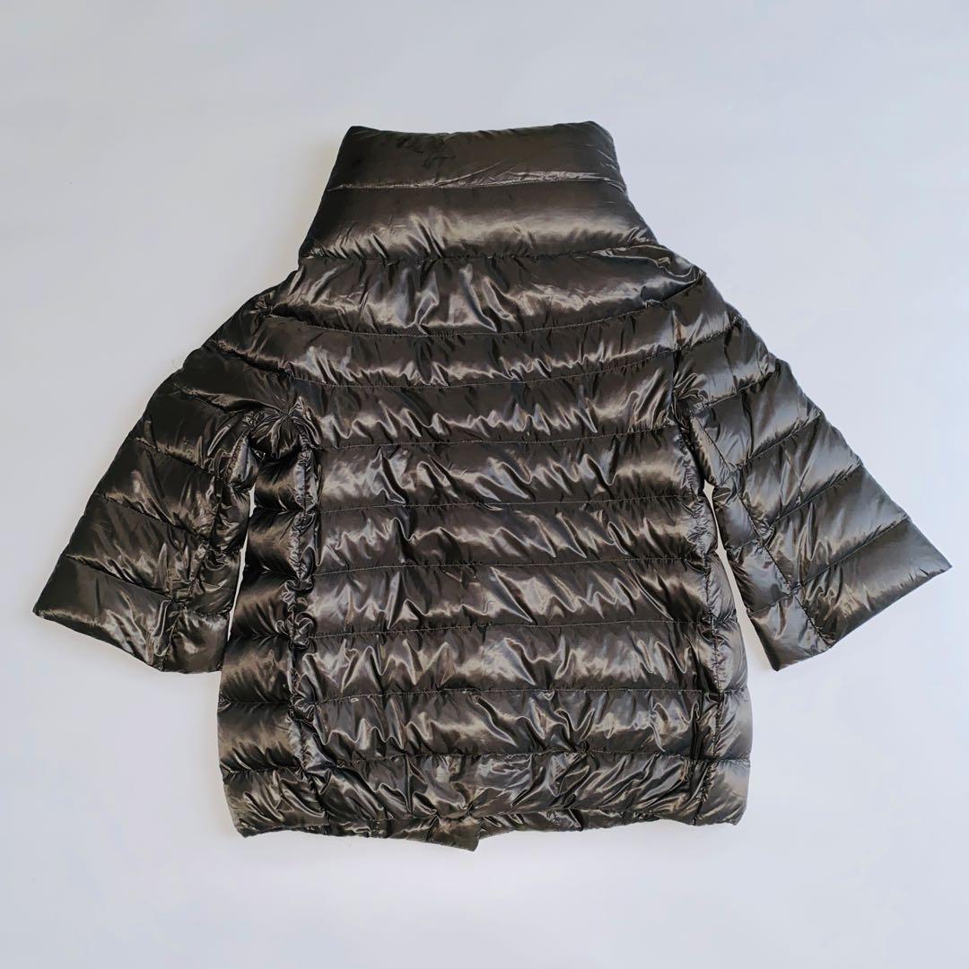 くみHerno ヘルノAMINTAアミンタ グレージュ ダウンジャケット