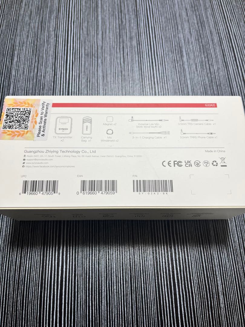 SYNC G2 (A2) ワイヤレスマイクセット