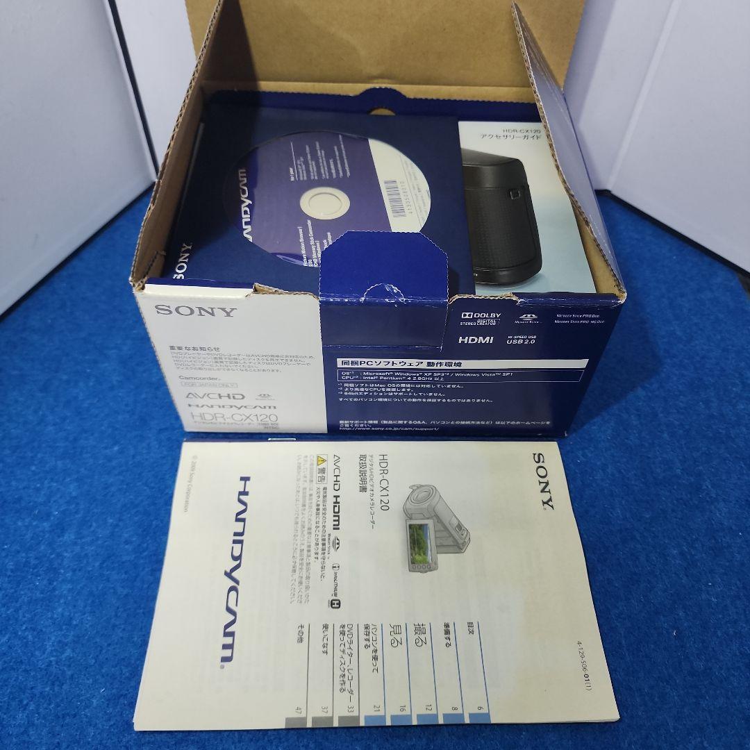 美品　SONY ハンディカム HDR-CX120　ハンディカムビデオカメラ