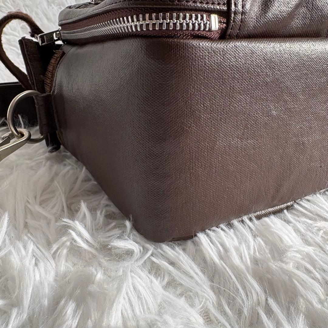 PORTER ポーター カメラバッグ ショルダーバッグ 茶