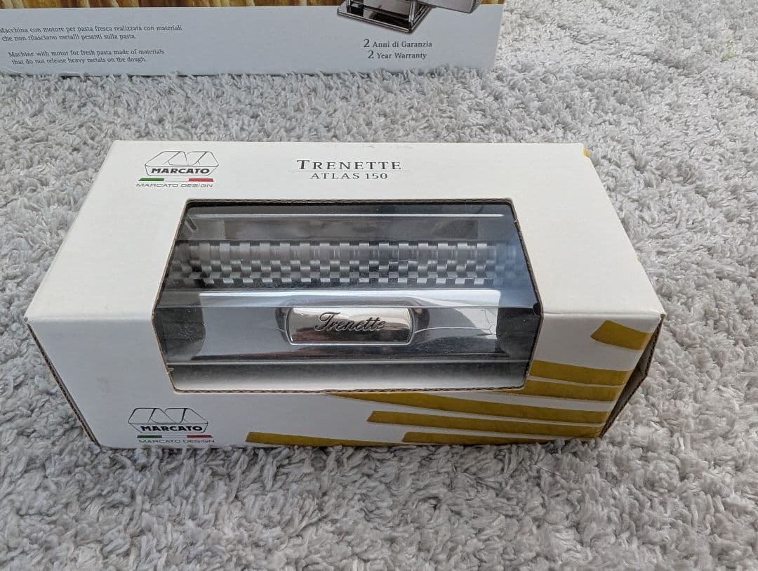 【新品】ATLAS MOTOR パスタマシン 110V 付属品あり