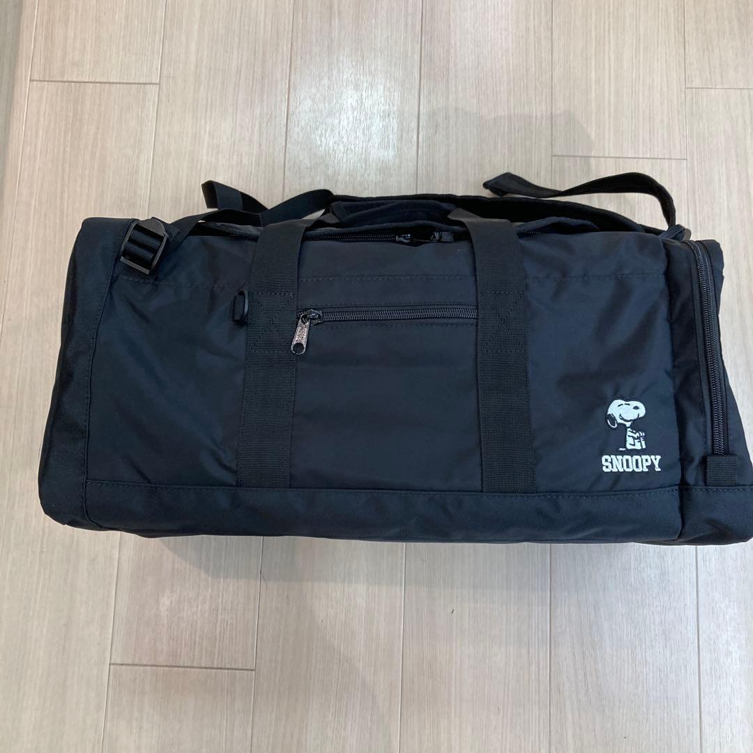 SNOOPY リュックボストンバッグ 2way 約35L 黒