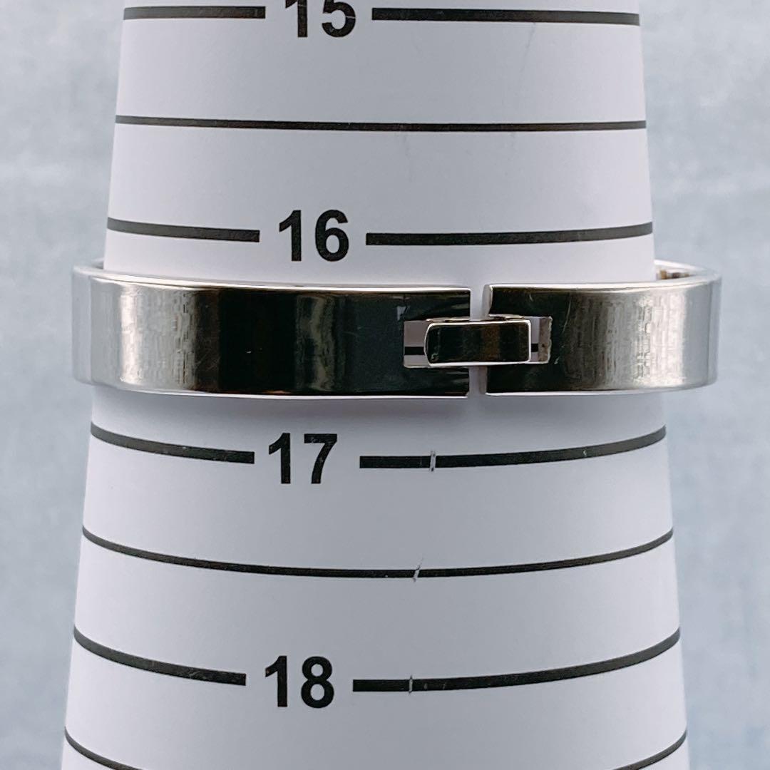 【稼動品】SEIKO バングルウォッチ レディース腕時計 スクエア　シルバー