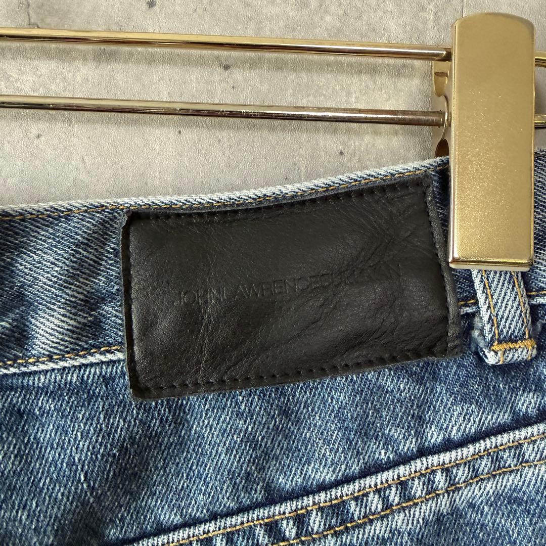 美品✨ジョンローレンスサリバン カットアウト デニムパンツ　ジーンズ　S