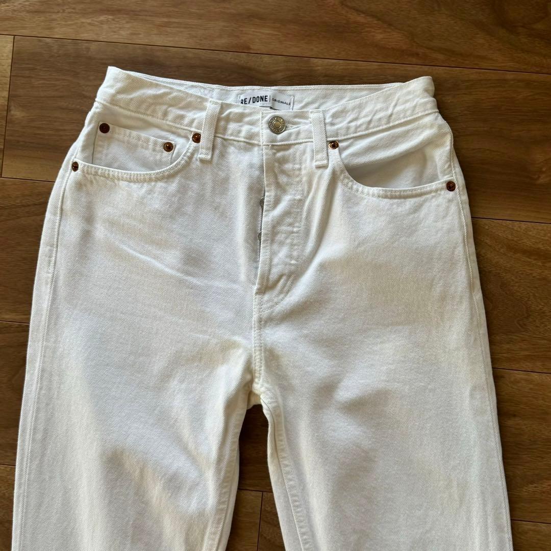 RE/DONE ホワイトデニム