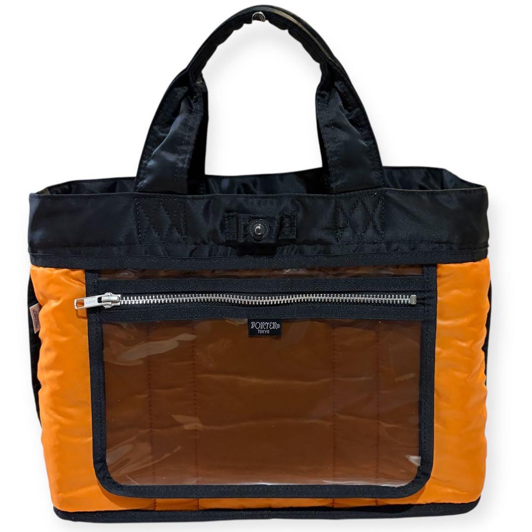 極美品　ポーター　タンカー　トートバッグ　S 黒　バンドバッグ　ナイロン　軽量