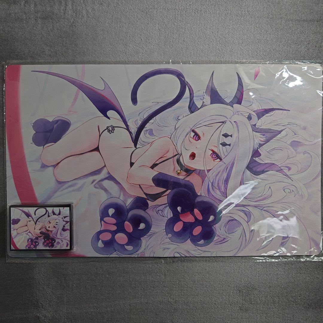 α1 ブルーアーカイブ &猫コス&黒ビキニ 空崎ヒナ スリーブ&プレイマット