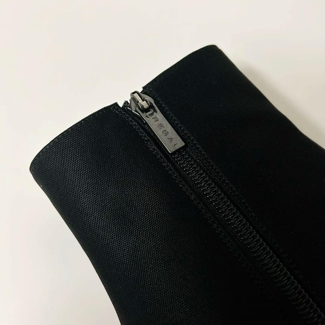 限定値下✨新品✨リーガル　ショートブーツ　ゴアテックス　ベルト　サイドジップ　黒