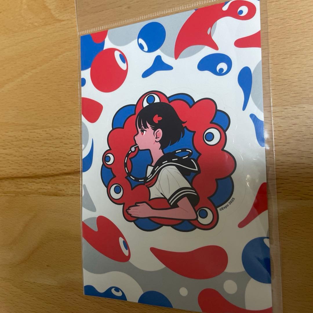 ミャクミャクセット　Sサイズ　サンリオ　もっちり　モノクロ　Tシャツ　お楽しみ袋